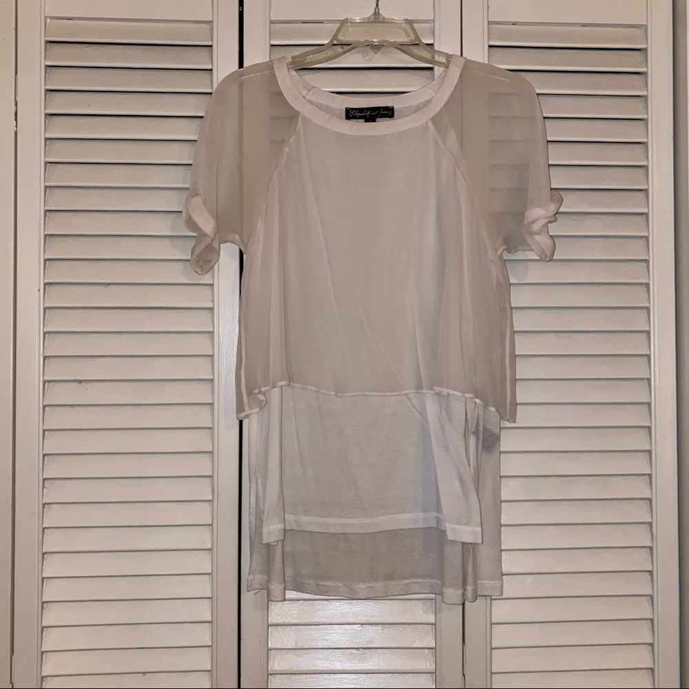 Elizabeth & James Layered Blouse